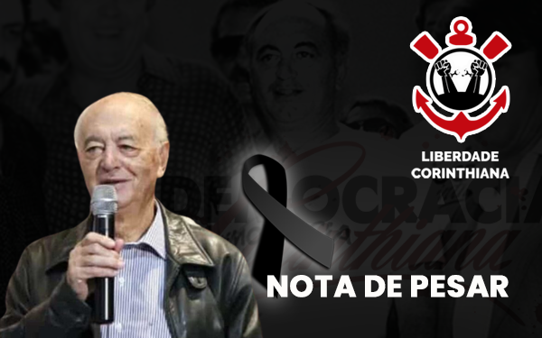 Nota de Pesar - Waldemar Pires, ex-presidente do Corinthians nos anos da Democracia Corinthiana (1981-1985) e conselheiro vitalício